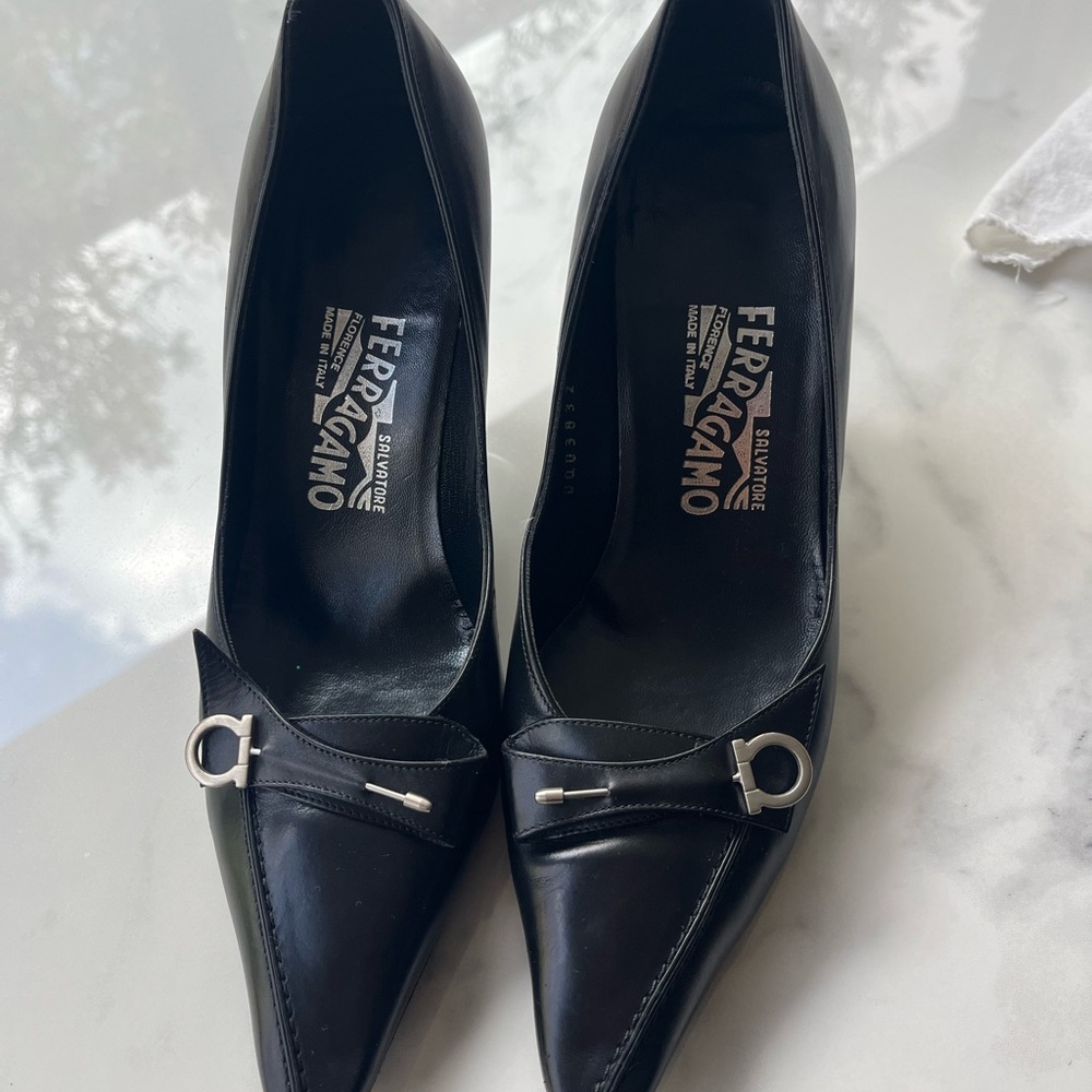 Salvatore Ferragamo Black Women's Shoes